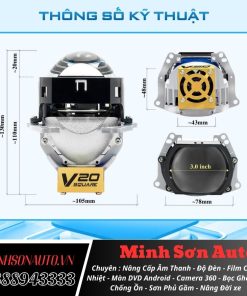 Bi Led Xlight V20 Square 1