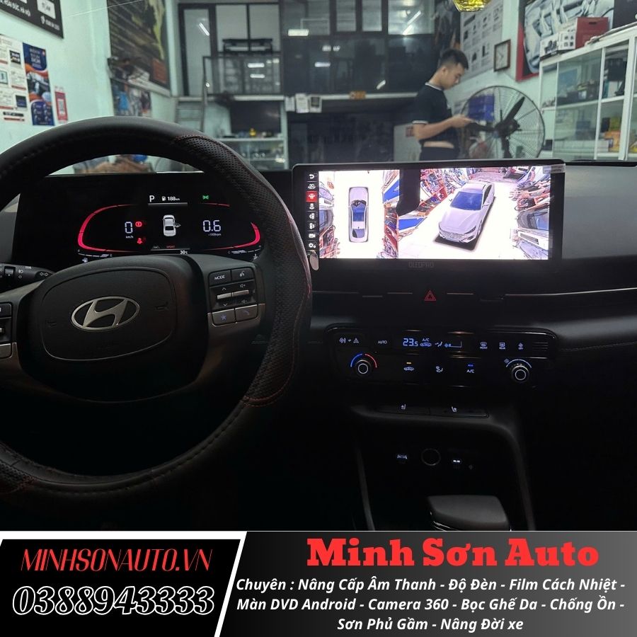 Xe Accent Lap Man Hinh Oled Pro Premium 1