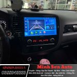 Xe Outlander Lap Dat Man Hinh Carfu
